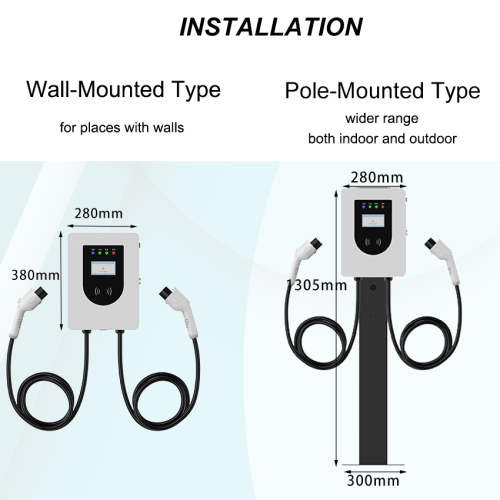14kw evse चार्जिंग पाइल मोड 4 स्तर 3