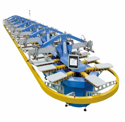 KINWAH Automatic Elliptical Adidas T-Shirt Printing Machine