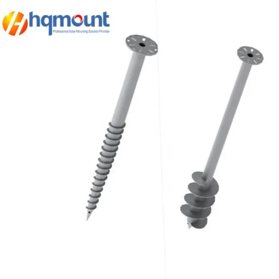 Q235 Ground Screw Solar Ground System - Steel Galvanized Anchor