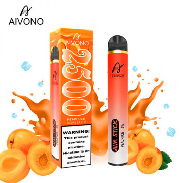 Aivono 2500 bocanadas de alta calidad Vapor desechable