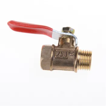 1 x Ball Valve High Quality Pipe Ball Valve 1/4" Sanitary Shut-off Ball Valve Straight