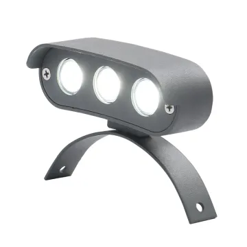 IP65 Waterproof Corrugated LED Building Light for Outdoor Curved Roof Park Landscaping