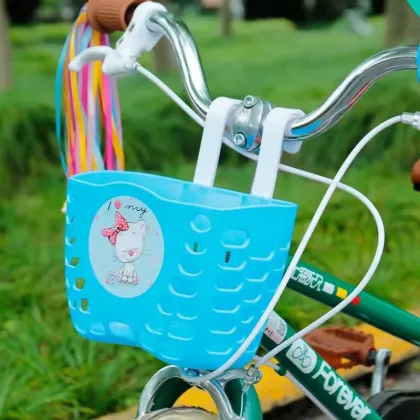 Bicycle Wall Hanging Basket for Children's Bikes and Scooters