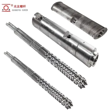 Mikrosan MCV 67/22 67-22 PVC extruder screw at bariles