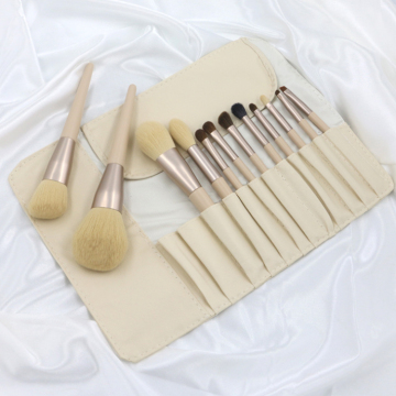 Blue Goat Makeup Brush 12pcs Makeup Brush Set