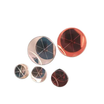 Custom D25.4 mm Pyramid Optical Glass Prism with BK7/K9 Ag/Cu Coating for Retroreflection