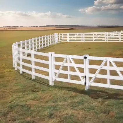 Fence Master PVC Panel Garden Fence