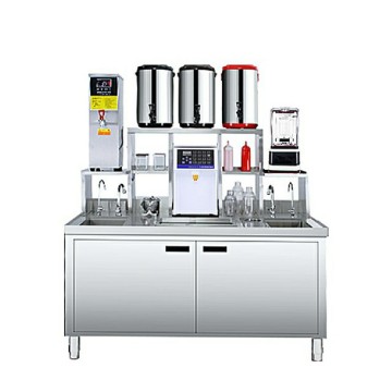 Anpassbare kommerzielle Bubble Tea Shop und Milk Tea Bar Counter Tische