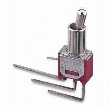 Toggle Switch with On to On Type and 350 ± 150gf Operating Force