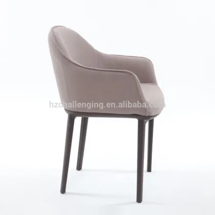 L024 Aluminum 1950s copenhagen spitfire egg leather chair