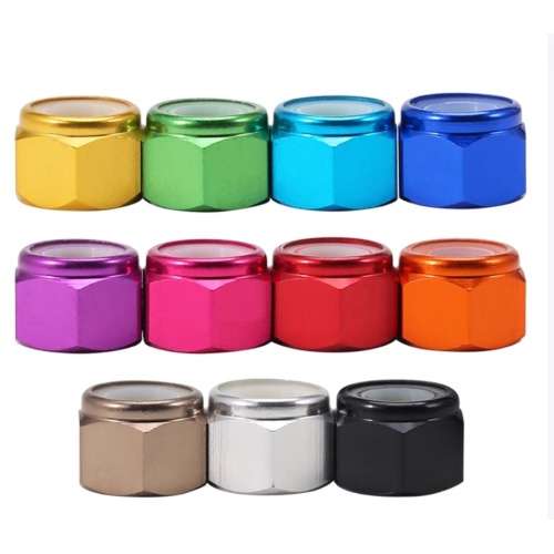 Aluminum Hex Nylon Insert Lock Nuts