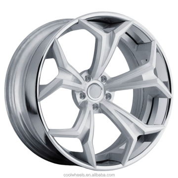 Forged Aluminum Wheels for GMC Yukon, Chevy Tahoe, Suburban, Ford - Bku3 3-Piece Rims