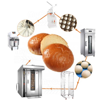 Professional Small Production Line Electric Bakery Equipment for Bread Making