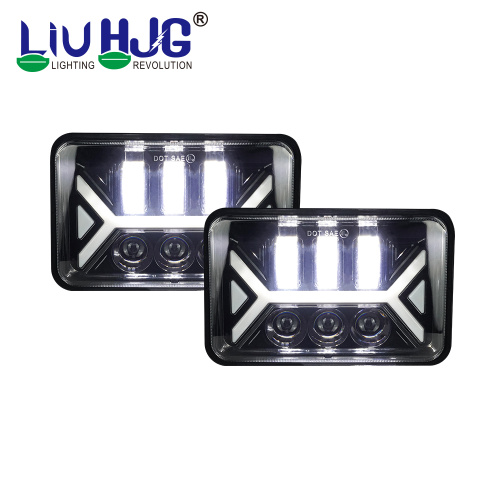 5X7 Led Headlight For Jeep Motorcycle Trucks