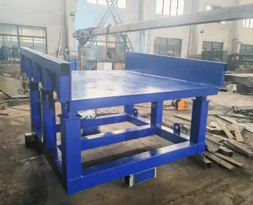 Vibration screen for scrap steel slag