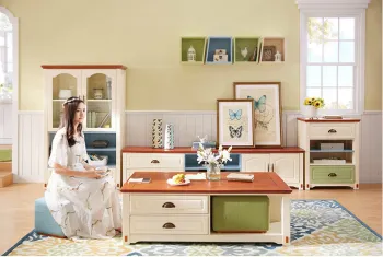 Melamine Particle Board Tv Bench