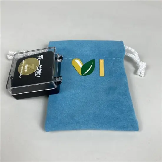 Waterproof Frosted Organic Cotton Bag