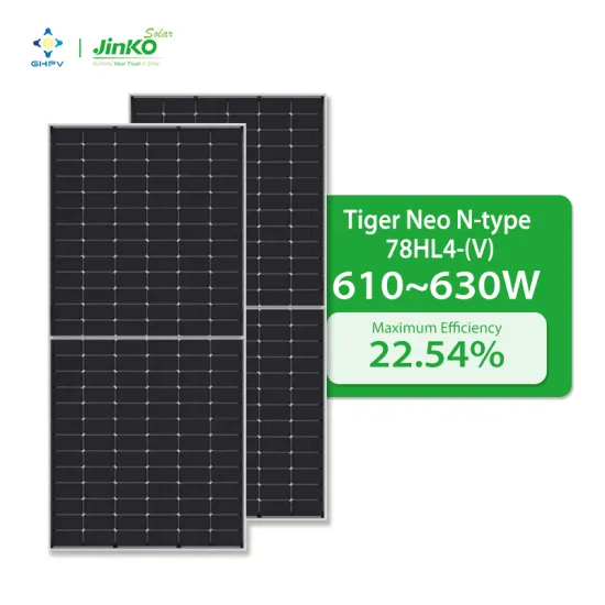 Jinko Solar Panels: 610W to 630W Mono-Facial Modules - High Efficiency Photovoltaic Solar Panels