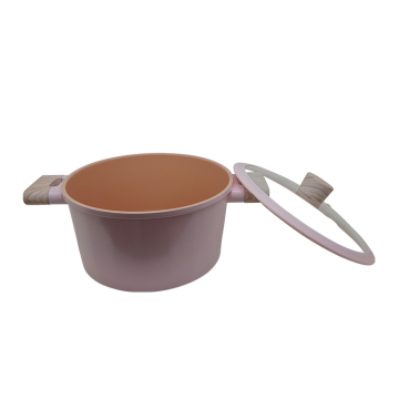 24Cm Cast Aluminum Pumpkin Casserole with Lid