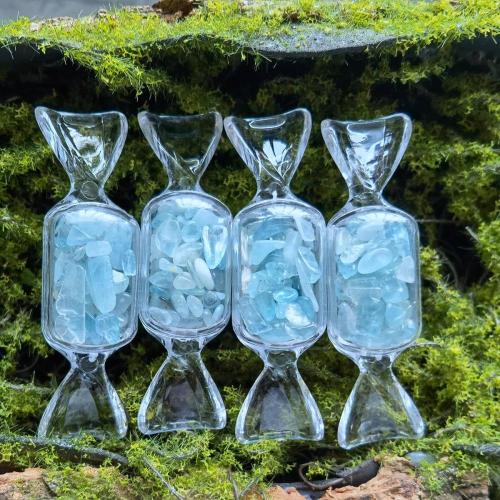 Aquamarine Candy Figurine Decor Christmas Halloween