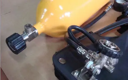 Positive Pressure Air Respirator Breathing Apparatus