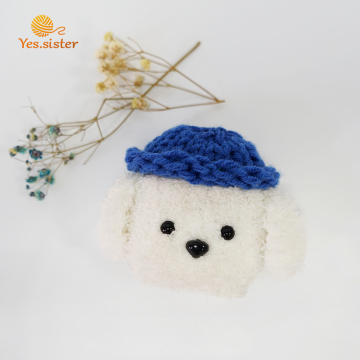 กระเป๋าหูฟังบลูทู ธ Dog Handmade Soft