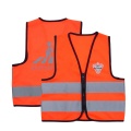 Ansi andningsbar Hi-Vis Reflective Tape Kids Safety Vest