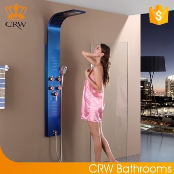 CRW YH8213-LED LED Shower Panel With Massage