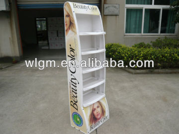 plastic Cosmetic display stand for cosmetics with thermoforming vacuum forming