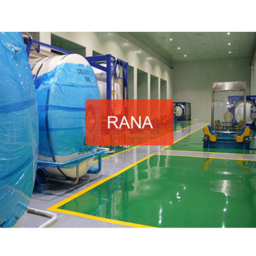 Lined PFA Electronic Chemical Acid storage ISO tank