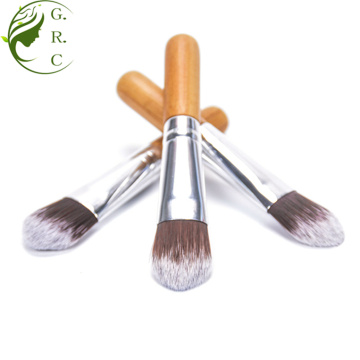 Singel Makeup Kabuki Foundation Makeup Brush Bamboo