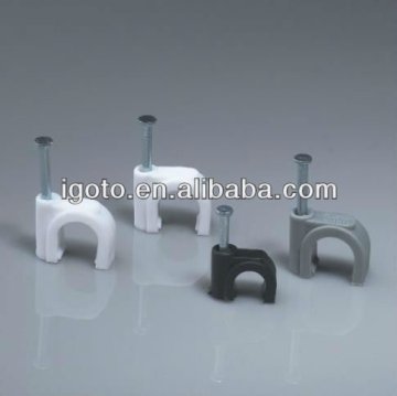 cable clip / stainless steel cable clips / flat cable clip