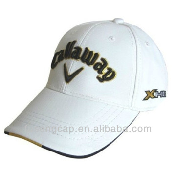 Newly fashion cotton embroidery custom snapback golf cap