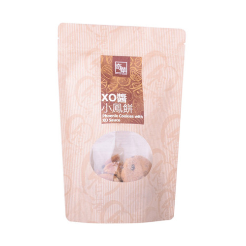 1lb compostable stand up paper bag for cookies