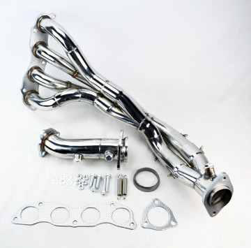 Custom Long Tube Header Race Stainless Manifold for 2002-2006 Honda Civic SI/SIR DOHC