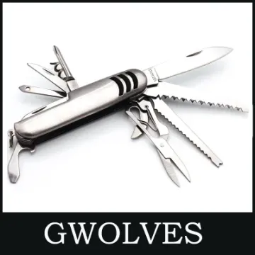 Portable Mini Multifunction Swiss Knife Camping Survival Folding Knife