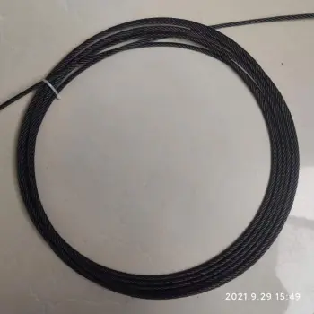 PA coated steel wire rope for construction