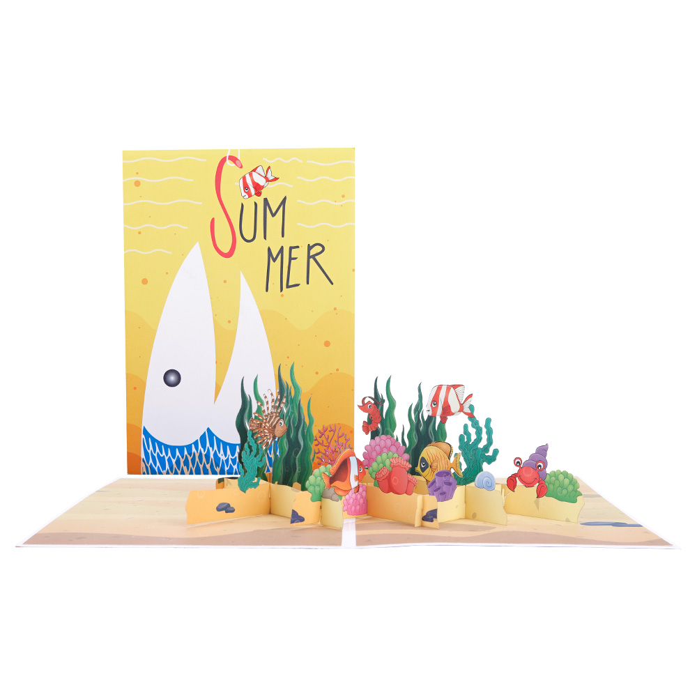 3d-sea-summer-greeting-card