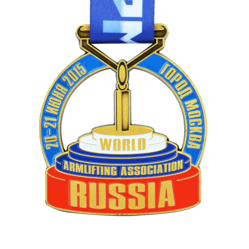 Custom Russia World Cup Sports Metal Medal
