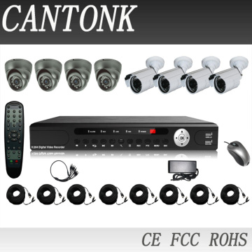 8CH 720p 1080P H. 264 Cvi DVR NVR Cvr Network DVR Kits