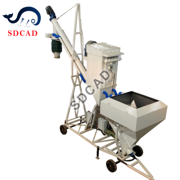 SDCAD Mobile Bulk Bag Silo System for Cement, Fly Ash, and Mineral Powder Storage and Loading