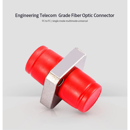 Fiber Optic Cable Adapter Square Singlemode FC Fiber Optic Cable Coupler Adapter Factory