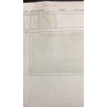 100%Polyester Metallic Mesh Fabrics