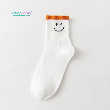 Cute Solid Color Sports Basketball Socks for Women and Girls