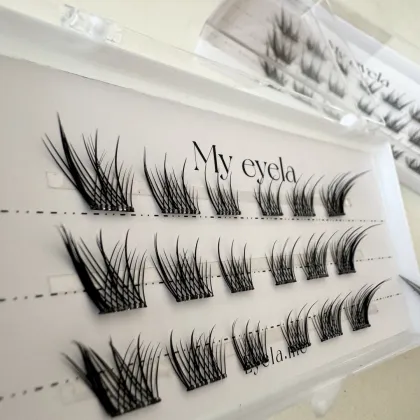 2025 Fox Eye False Eyelashes No Glue Needed