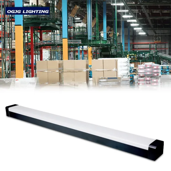 Aluminum Housing Dimming LED Tube Lights 3000K-6500K Warehouse Emergency Linear Batten Light