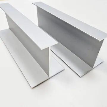 Silver Anodized 6061 6063 T5 T6 H-Shaped Aluminum Profiles with Sandblasting