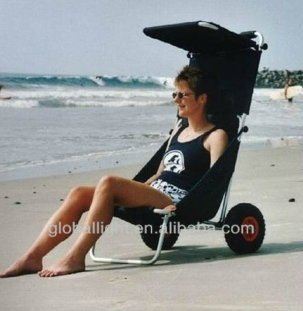 A-B001 Practical convenient beach cart beach trolley cart