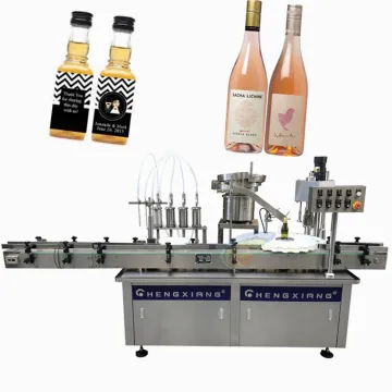 Factory Price Automatic Filling and Capping Machine for Vodka, Whisky, and Wine (187ml-250ml)