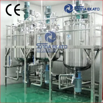 SINA-EKATO SME-B PLC Control Vacuum Homogenizing Emulsifier Mixer